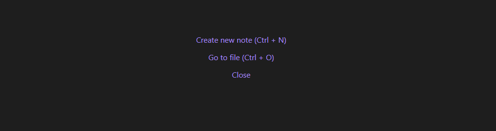 Obsidian new tab page